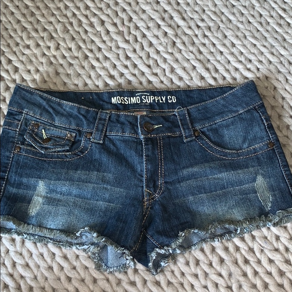 Mossimo dark jean shorts